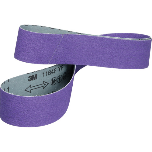 Cubitron 3 Cloth Belt 1184F, 2" W x 132" L, Ceramic, 80+ Grit Equipment World