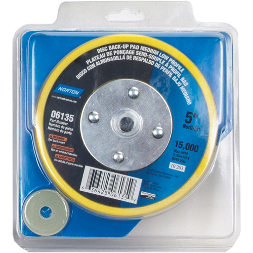 Back Up Pads For PSA & Hook And Loop Paper Discs Equipment World
