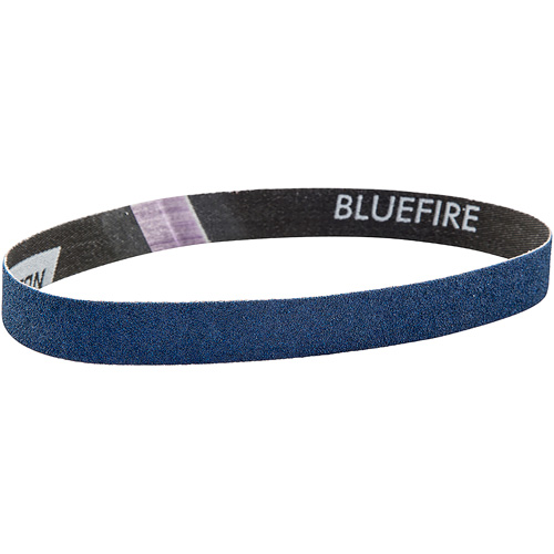 BlueFire&reg; File Belt, 3/4" W x 20-1/2" L, Zirconia Alumina, 80 Grit Equipment World