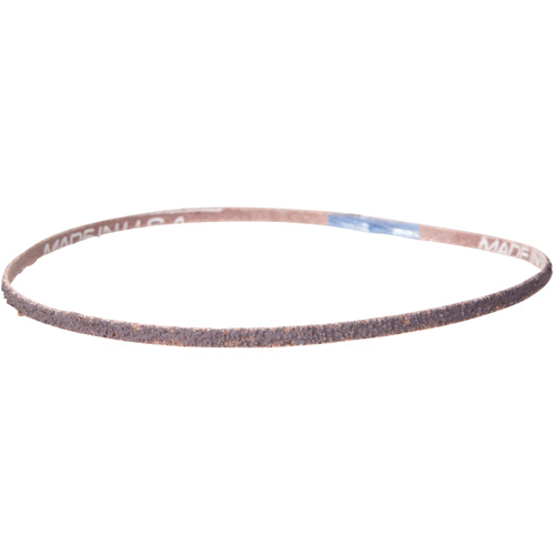 Metalite&reg; Cloth File Sanding Belt, 1/4" W x 24" L, Aluminum Oxide, 60 Grit Equipment World