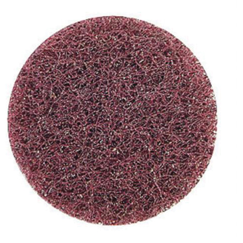 Bear-Tex&reg; High Strength Non-Woven Quick-Change Buffing Disc, 2" Dia., Medium Grit, Aluminum Oxide Equipment World