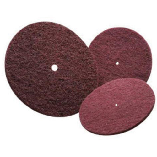 Bear-Tex&reg; High Strength Non-Woven Disc, 6" Dia., Very Fine Grit, Aluminum Oxide Equipment World