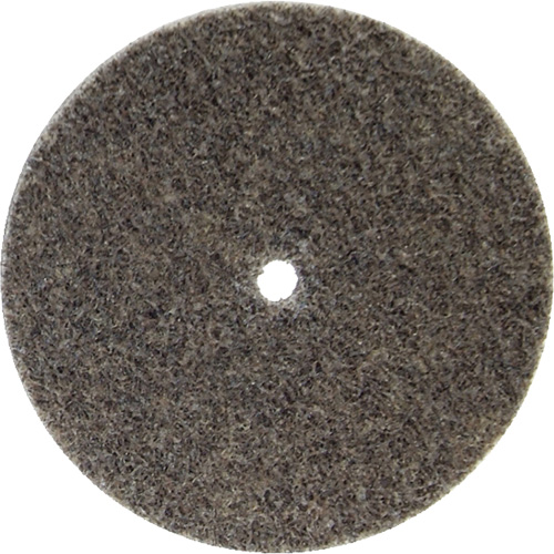 Bear-Tex&reg; Non-Woven Unified Wheel, 3" x 1/4", 3/8" Arbor, Medium Grit, Aluminum Oxide Equipment World