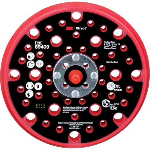 Xtract Hard Back-Up Pad Equipment World