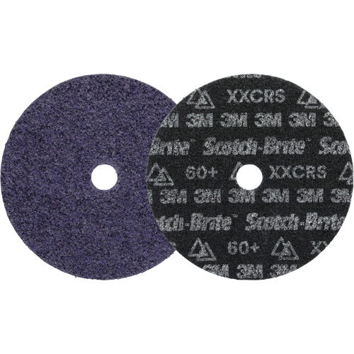 Scotch-Brite Precision Heavy Duty Surface Conditioning Disc, HD-DH, 7" Dia., X-Extra Coarse Grit, Ceramic Equipment World