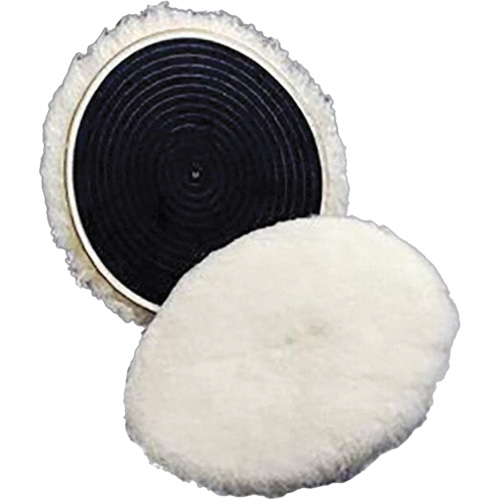 Finesse-it Natural Buffing Pad 82531, 7" Dia., Wool Equipment World