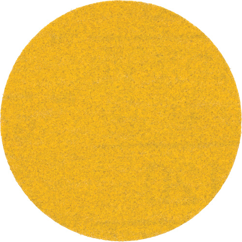 Disque abrasif dor&eacute; Hookit, dia 3", Grain 120, Oxyde d'aluminium, Poids C Equipment World