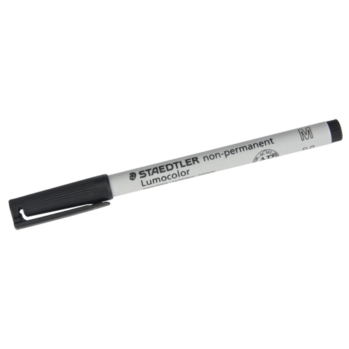 Lumocolor&reg; Non Permanent Medium Tip Black Marker Equipment World