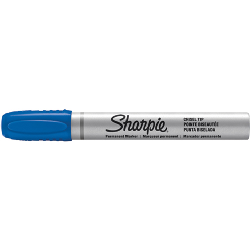 Permanent Markers - Berol Liquid Tip, Blue, Chisel Tip Equipment World