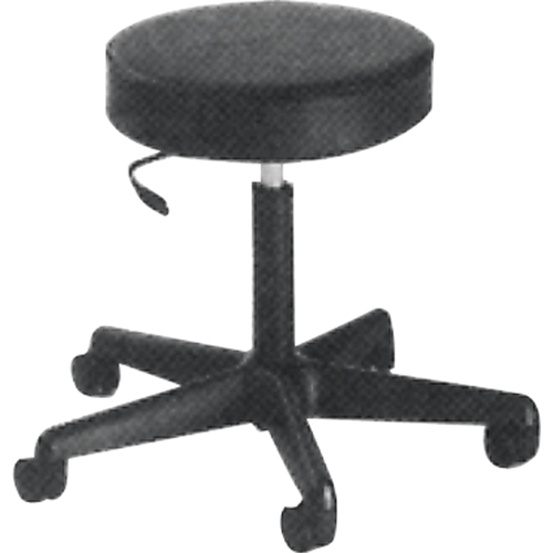 Tabouret de travail de s&eacute;rie 900, Mobile, Ajustable, , Vinyle Si&egrave;ge, Noir Equipment World