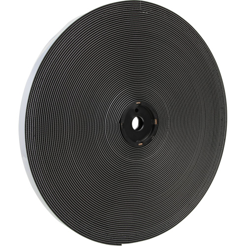 Dual Lock Reclosable Fastener, Self-Mating, 50 yds x 1", Adhesive, Black Equipment World
