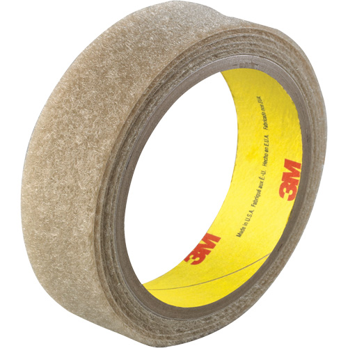 Flame-Resistant Fastener, Loop, 50 yds x 1", Adhesive, Beige Equipment World