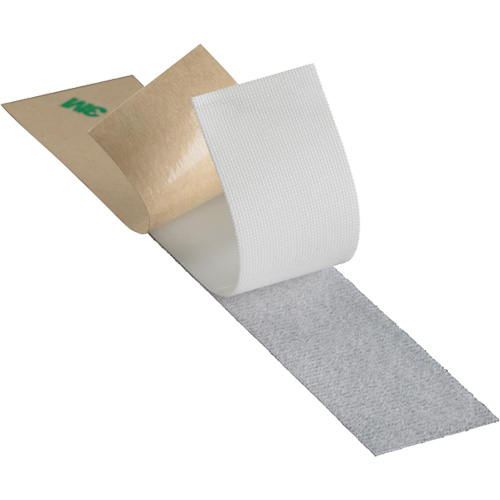 Fastener, Hook, 25 yds x 1", Adhesive, White Equipment World