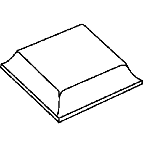 Bumpon Tapered Square Protective Bumpers Equipment World