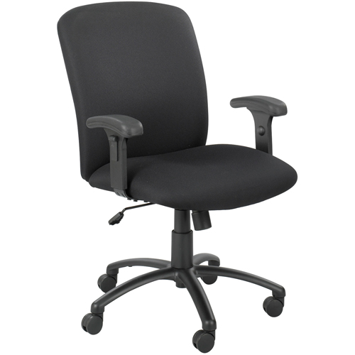Uber Big & Tall Chairs, Nylon, Black, 500 lbs. Capacity Equipment World