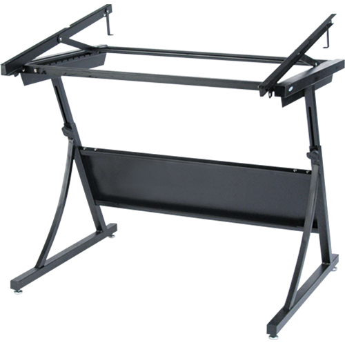 PlanMaster Height-Adjustable Drafting Table, 43" W x 29-1/2" - 37-1/2" H, Black Equipment World