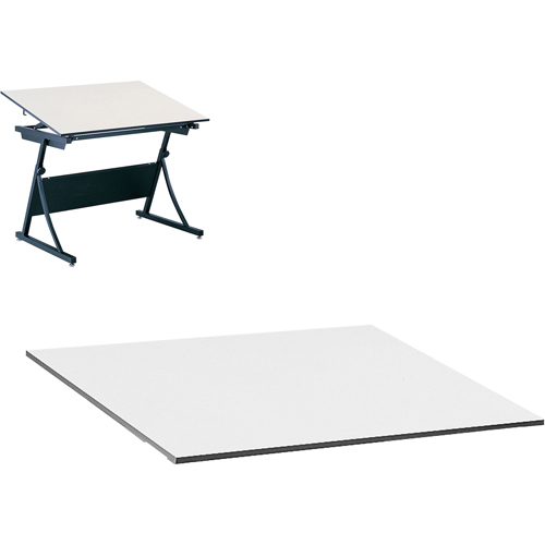 Dessus de table Planmaster, 60" la x 3/4" h, Blanc Equipment World