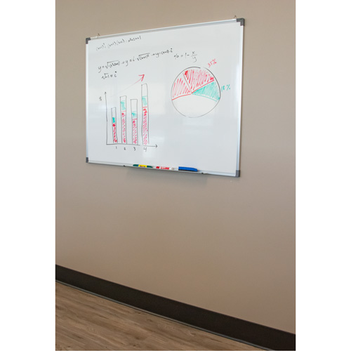 White Board, Magnetic, 36" W x 24" H Equipment World