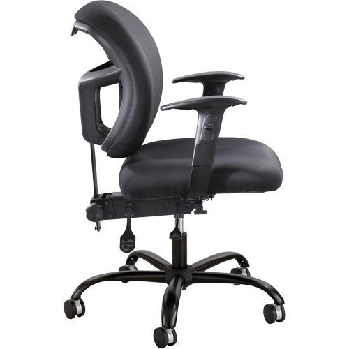 Alday Intensive Use 24/7 Task Chairs, Nylon, Black, 500 lbs. Capacity Equipment World