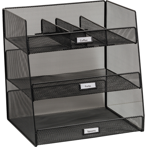 Onyx Break Room Supplies Organizer Equipment World