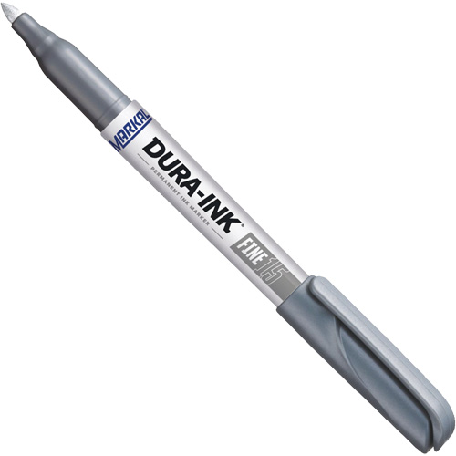 Dura-Ink&reg; #15 Permanent Marker, Silver, Fine Tip Equipment World