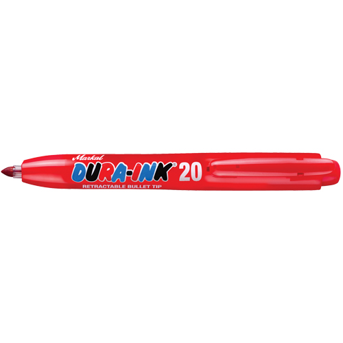 Dura-Ink&reg; #20 Permanent Marker, Fine, Red Equipment World