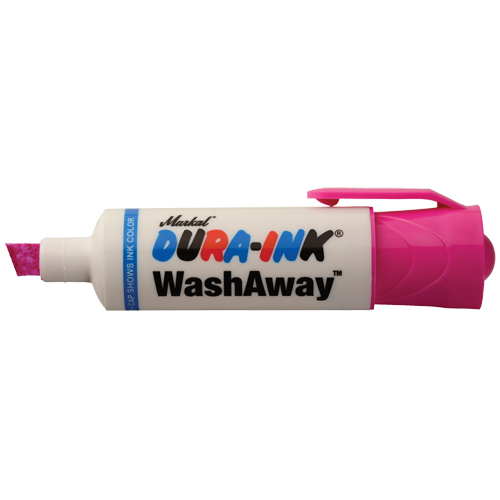 Dura-Ink&reg; WashAway Ink Marker, Chisel, Pink Equipment World