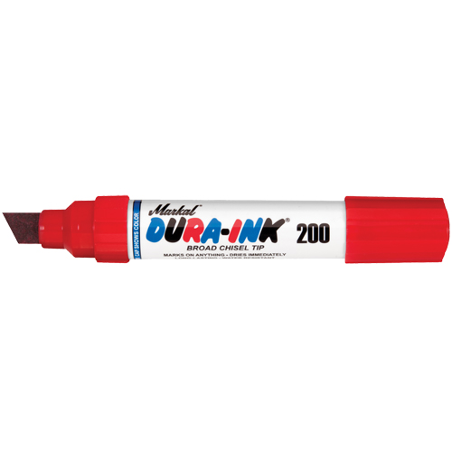 Dura-Ink&reg; Marker #200, Chisel, Red Equipment World