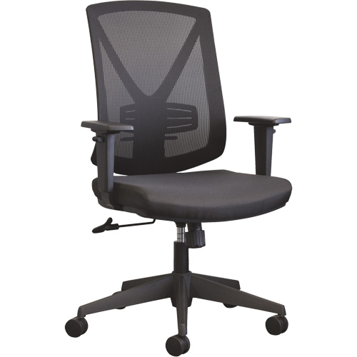 Activ A-47 Synchro Office Chair, Fabric, Black, 275 lbs. Capacity Equipment World