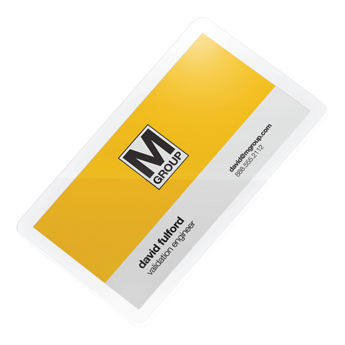 Swingline UltraClear Laminating Business Card Pouches Equipment World