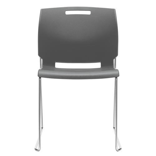 Chair, Plastic, 32-1/2" High, 300 lbs. Capacity, Grey Equipment World