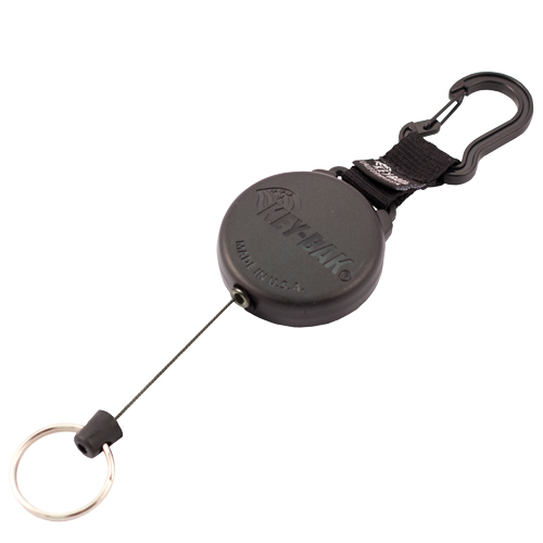 Securit Key Chains, Polycarbonate, 48" Cable, Carabiner Attachment Equipment World