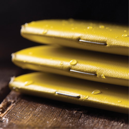 Carnet tout temps, Couverture souple, Jaune, 48 Pages, 4-5/8" , 7"  Equipment World