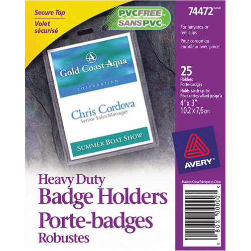 &eacute;tui robuste pour badge Equipment World