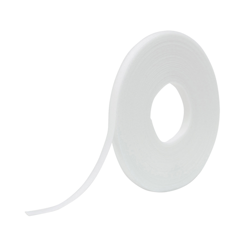 One-Wrap&reg; Fastener Tape, Hook & Loop, 25 yds x 1/2", Self-Grip, White Equipment World