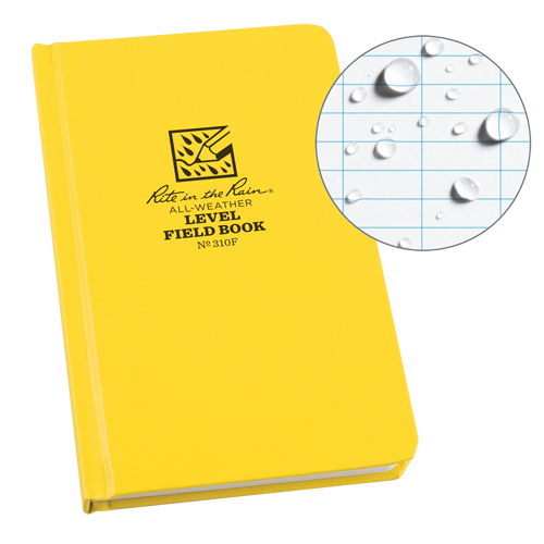 Livre reli&eacute;, Couverture rigide, Jaune, 160 Pages, 4-5/8" , 7-1/4"  Equipment World