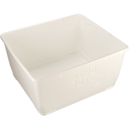 Food Storage Container, Plastic, 108 gal. Capacity, White Equipment World