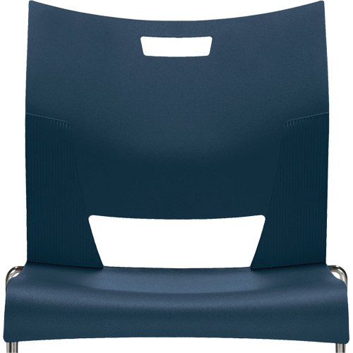 Duet Armless Training Chair, Plastic, 33-1/4" High, 350 lbs. Capacity, Blue Equipment World