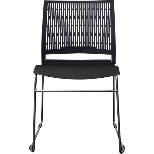 Activ Series Stacking Chairs, Polypropylene, 32-3/8" High, 275 lbs. Capacity, Black Equipment World