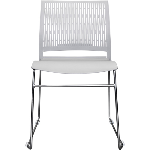 Activ Series Stacking Chairs, Polypropylene, 32-3/8" High, 275 lbs. Capacity, Grey Equipment World