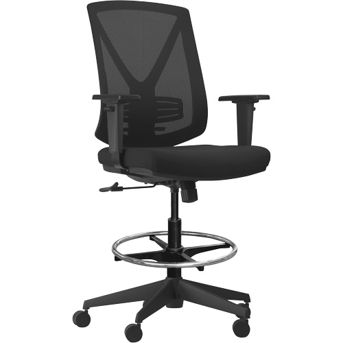 Activ Series Synchro-Tilt Adjustable Chair, Fabric/Mesh, Black, 275 lbs. Capacity Equipment World