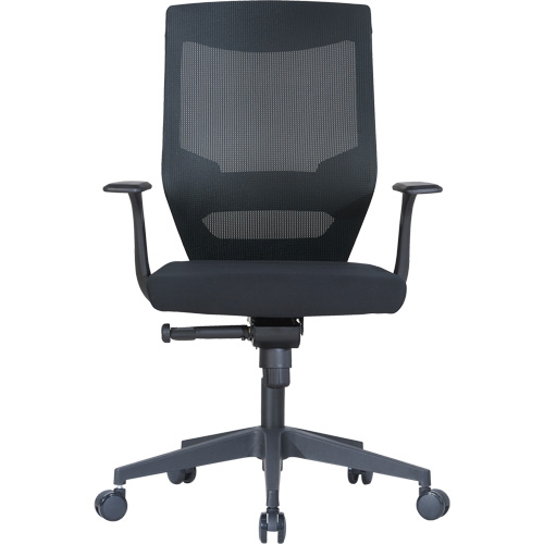 Activ Series Synchro-Tilt Office Chair, Fabric/Mesh, Black, 275 lbs. Capacity Equipment World