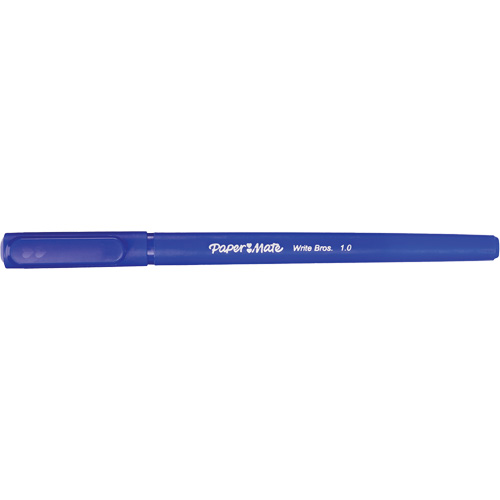 Stylo &agrave; bille Paper Mate Write Bros, Bleu, 1 mm Equipment World