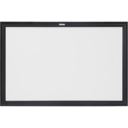 Black MDF Frame Whiteboard, Dry-Erase/Magnetic, 36" W x 24" H Equipment World