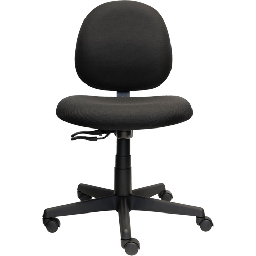 Aspen Low Back Posture Task Chair, Fabric, Black, 275 lbs. Capacity Equipment World