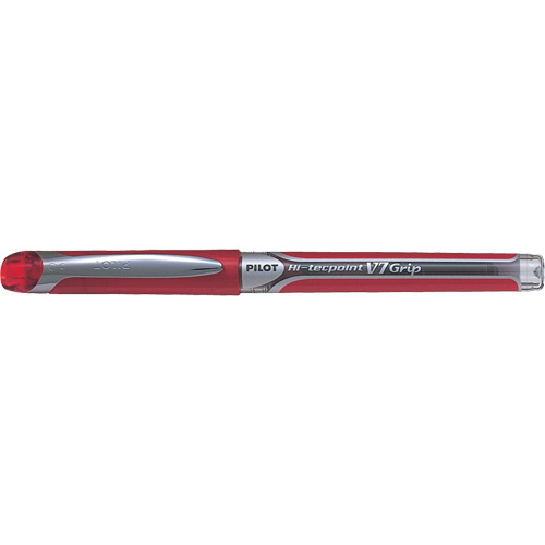 Hi-Tecpoint Grip Pen, Red, 0.7 mm Equipment World