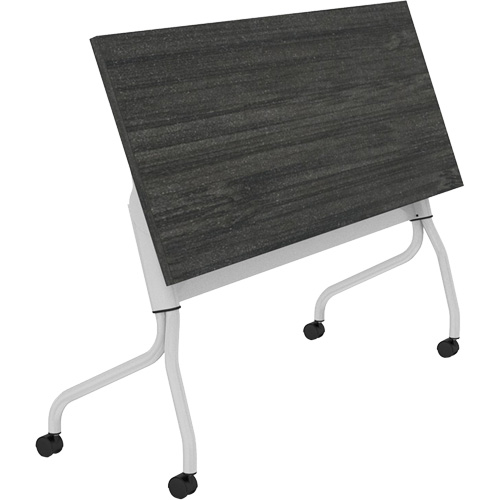Table de formation &agrave; dessus rabattable Newland, 24" lo x 60" la x 29-1/2" h, Brun fonc&eacute; Equipment World