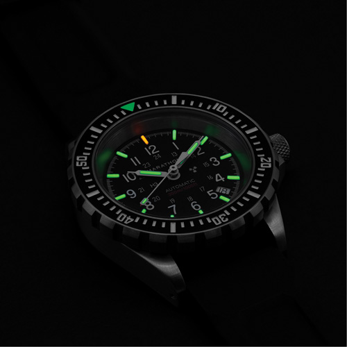 Large Diver's Automatic Watch, Digital, Battery Operated, 41 mm, Black Equipment World