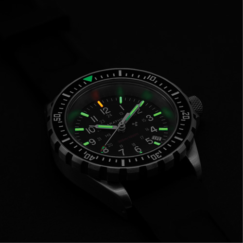 Large Diver's Quartz Watch, Digital, Battery Operated, 41 mm, Black Equipment World