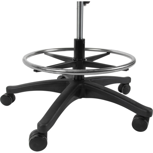 Mesh Work Stool, Mobile, Adjustable Height, 450 lbs. Capacity Equipment World
